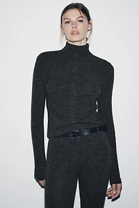 VESTE COL MONTANT SOFT