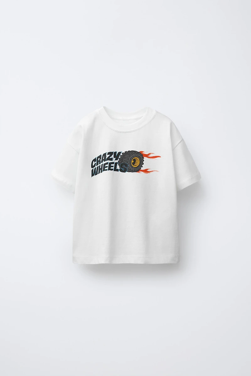 T-SHIRT IMPRIMÉ VOITURES