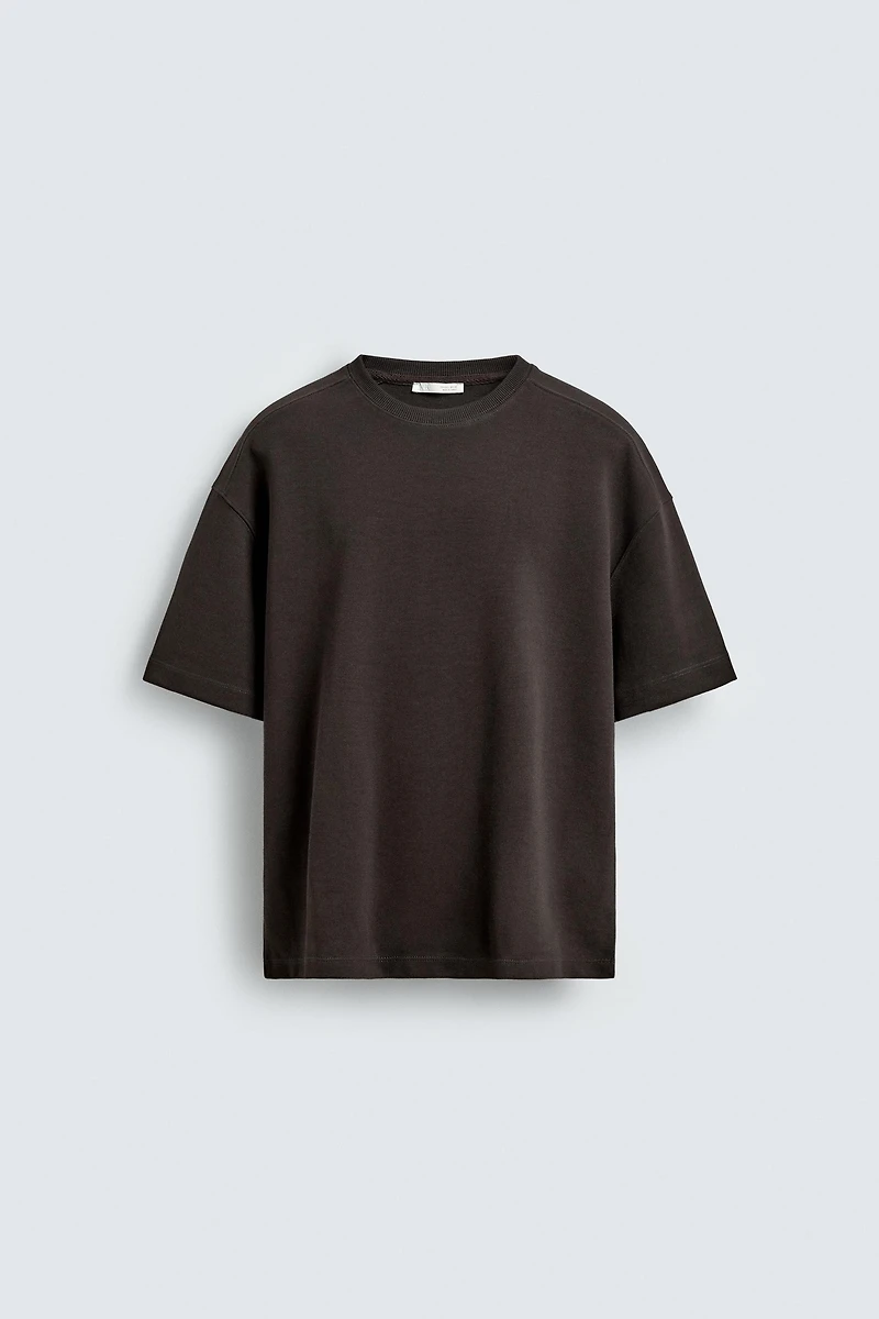 RELAXED FIT INTERLOCK SWEATSHIRT