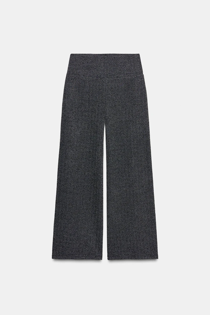 STRAIGHT LEG TWILL PANTS