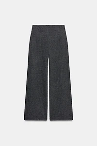 STRAIGHT LEG TWILL PANTS