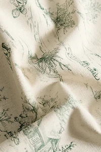 LOT DE SERVIETTES DE TABLE EN COTON TOILE DE JOUY NOËL (LOT DE 2)
