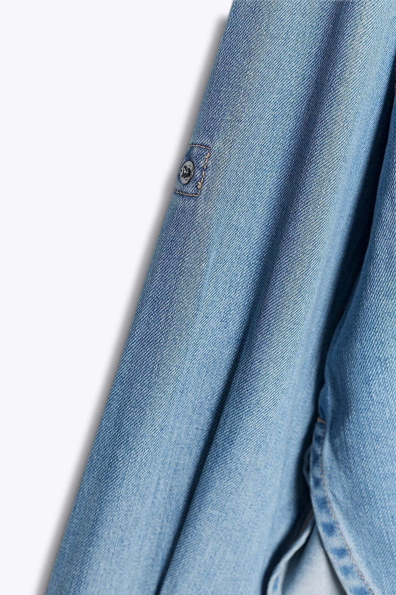 CHEMISE EN JEAN OVERSIZE
