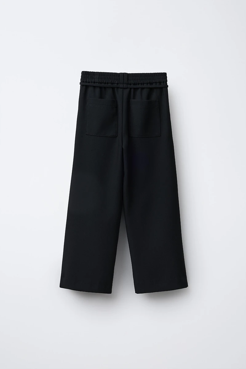 BASIC SUIT PANTS WITH BELT