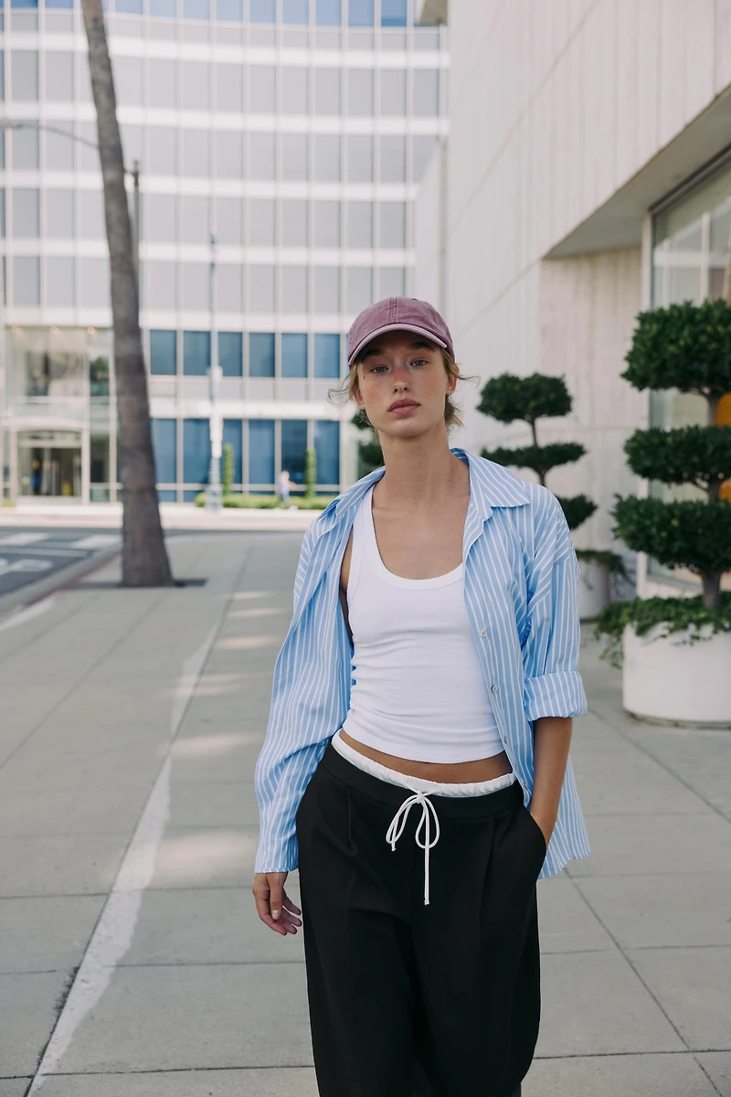 BASIC POPLIN SHIRT