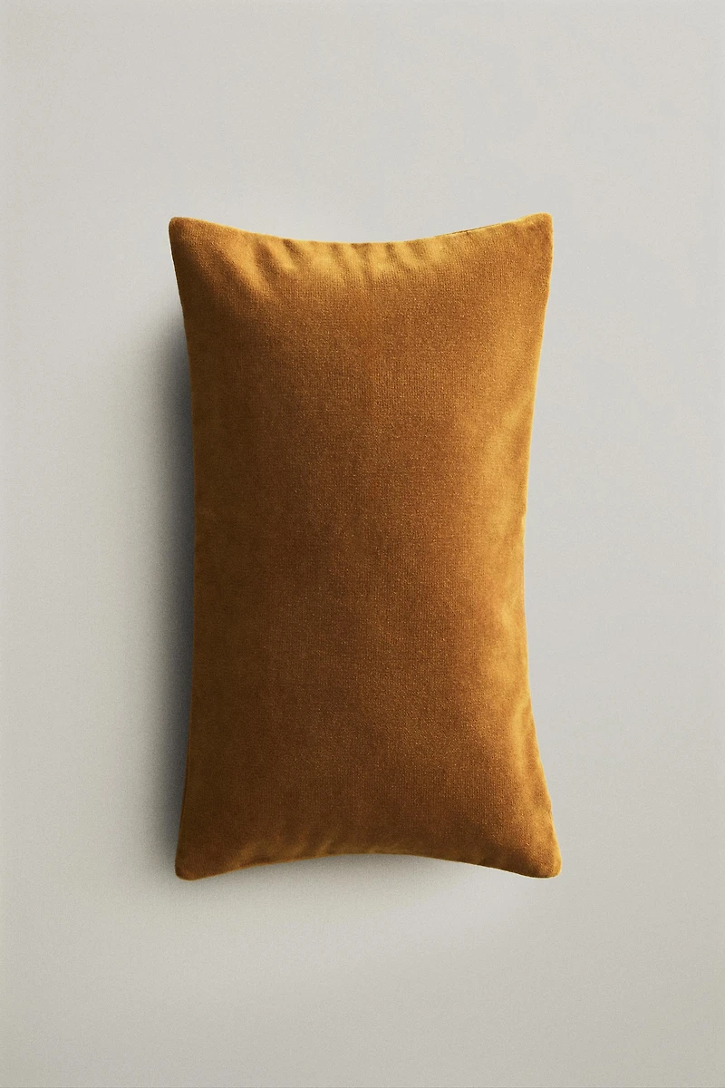 VELVET THROW PILLOW COVER