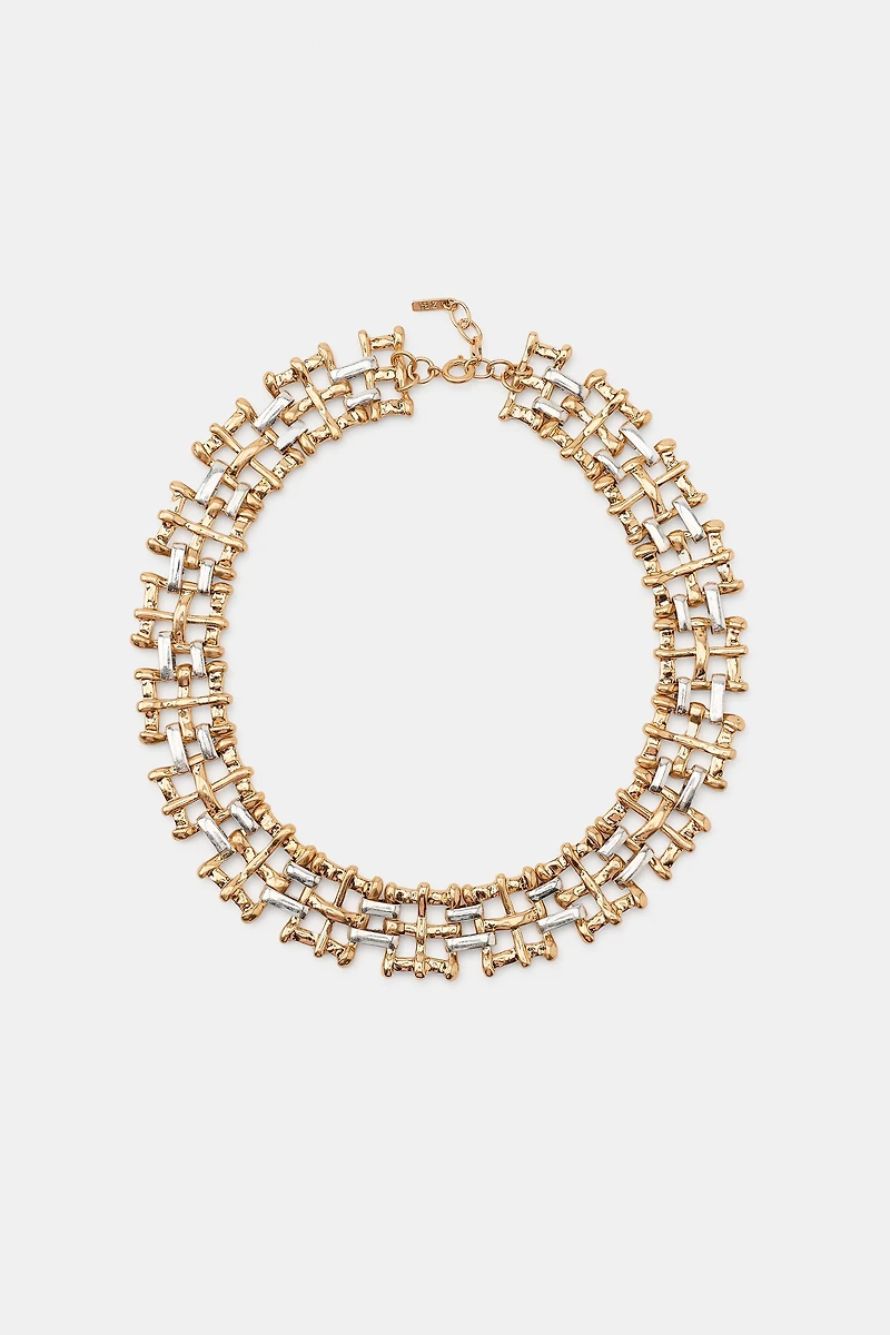 COMBINED CHAIN NECKLACE