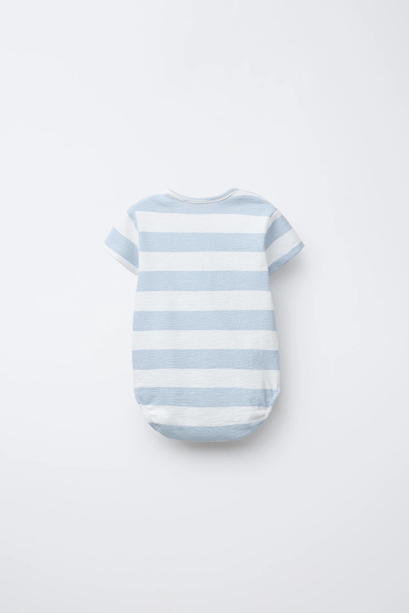 STRIPED BODYSUIT