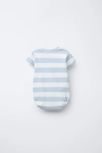 STRIPED BODYSUIT