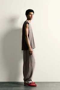 PRINTED PATCH TANK TOP