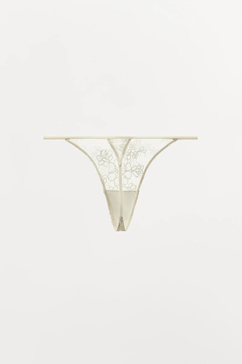LIMITED EDITION LACE THONG
