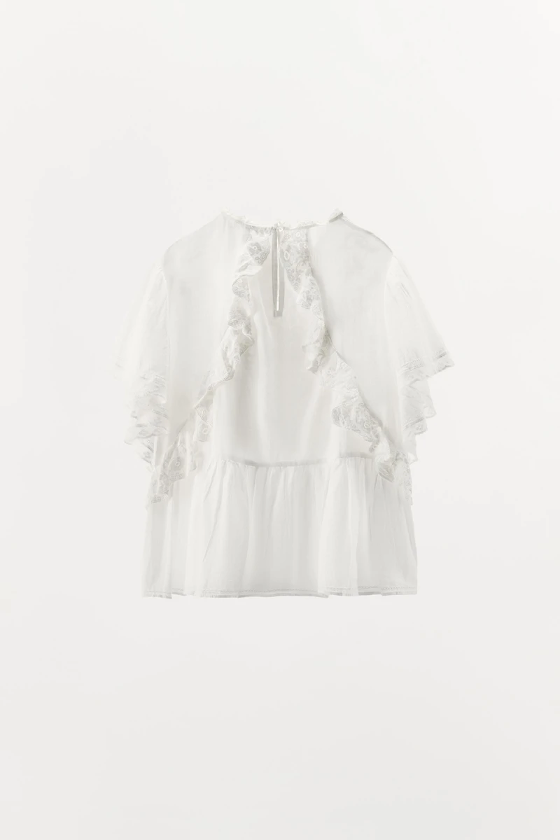 TOP BRODERIES DENTELLE LIMITED EDITION