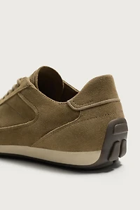 BASKET CASUAL EN CUIR