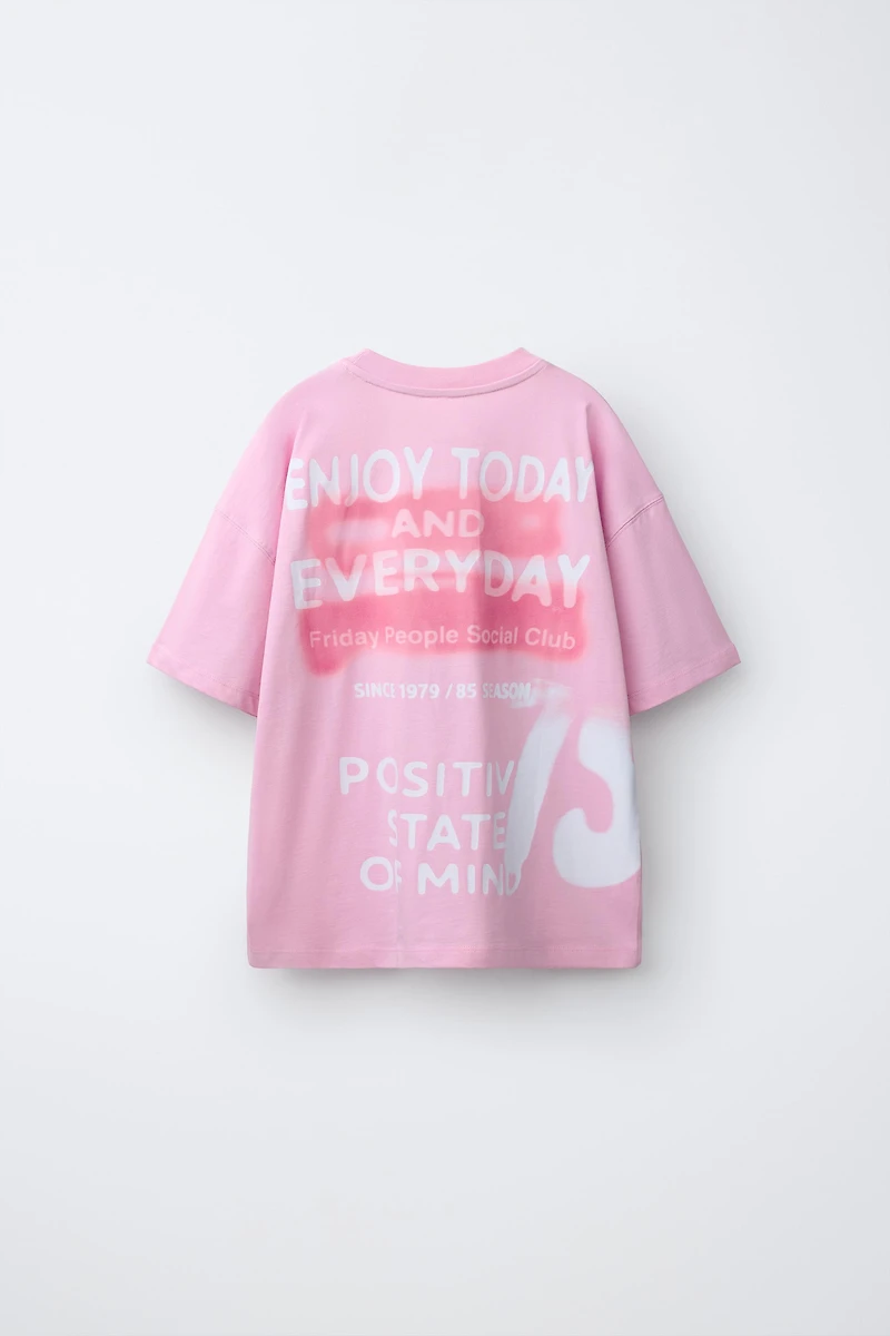 SPRAY PRINT T-SHIRT