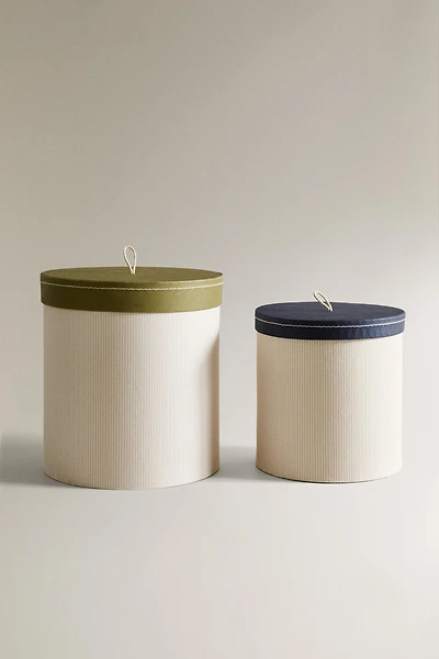 ROUND CARDBOARD BABY BOXES