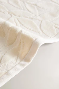 VELOUR JACQUARD BATH TOWEL