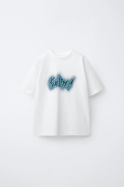 T-SHIRT À INSCRIPTION NÉON