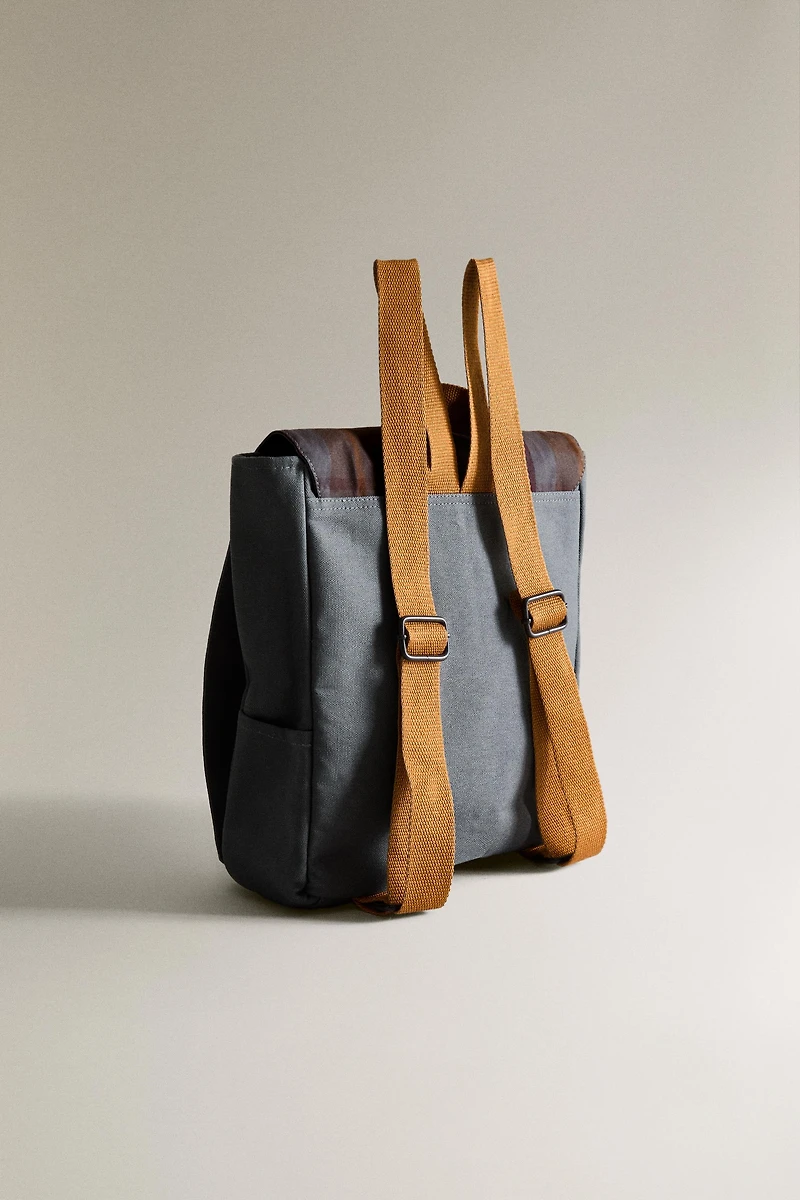 CHILDREN'S TARTAN CHECK BACKPACK