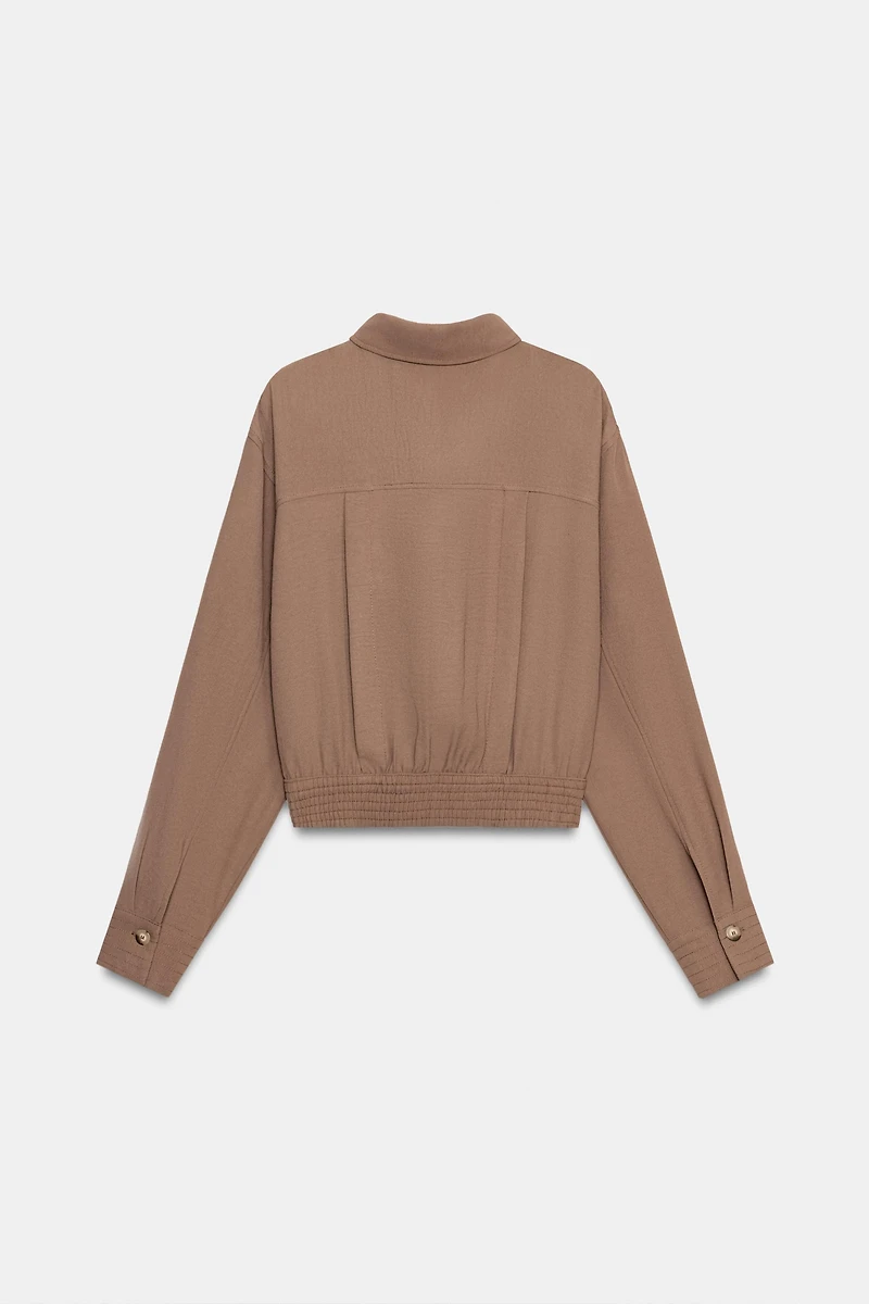 SHORT SHIRT WITH LOOPS