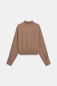 SHORT SHIRT WITH LOOPS