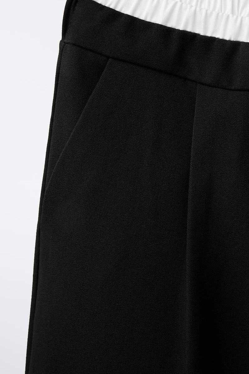 DOUBLE WAISTBAND PANTS
