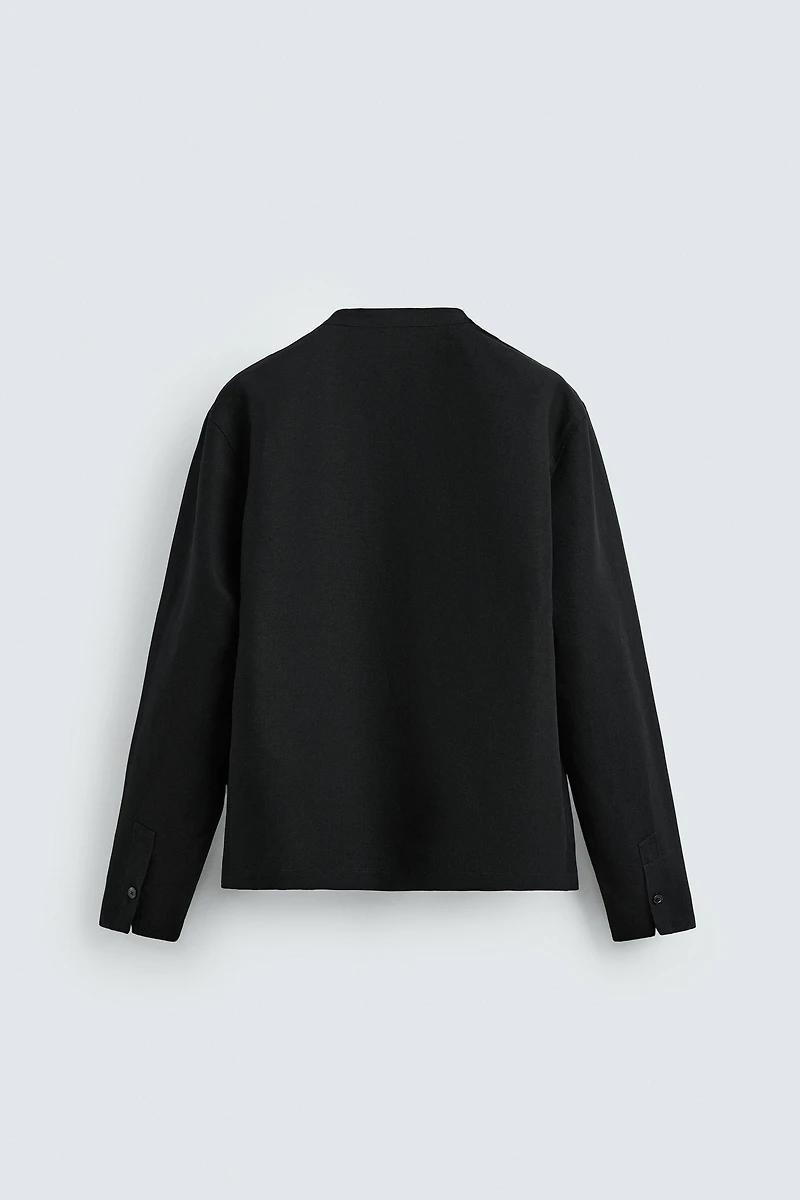 COTTON-LINEN SUIT BLAZER