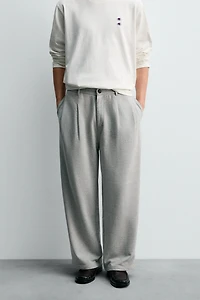 PANTALON COUPE DÉCONTRACTÉE PLIS CHAMPION ® X ZARA