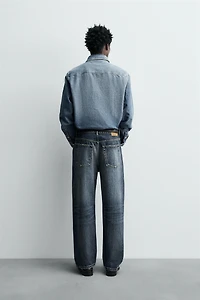 STRAIGHT ANKLE FIT JEANS