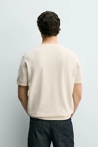 REGULAR FIT KNIT T-SHIRT