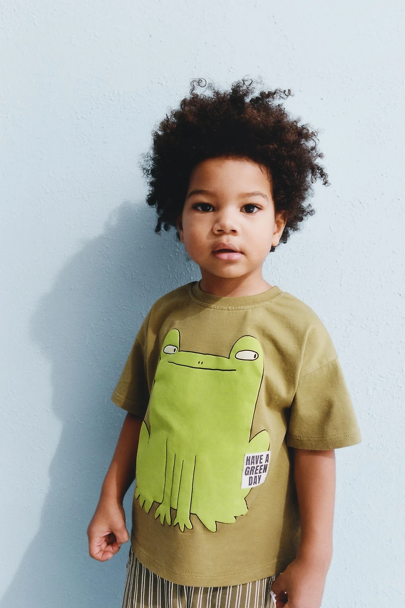FROG PRINT T-SHIRT