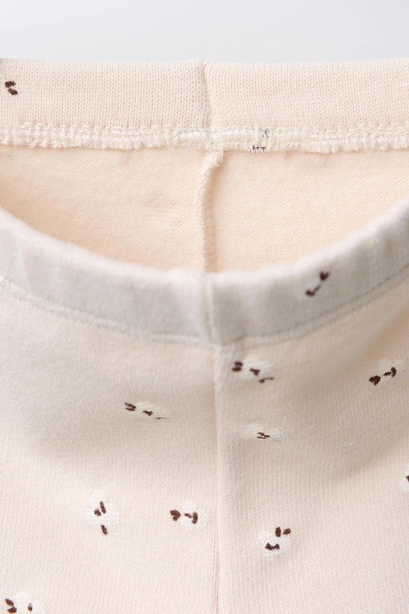 WARM FLORAL LEGGINGS