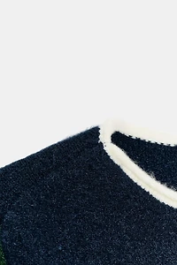 PULL EN MAILLE COLOR BLOCK