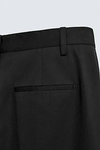 LIMITED EDITION PLEATED SUIT PANTS