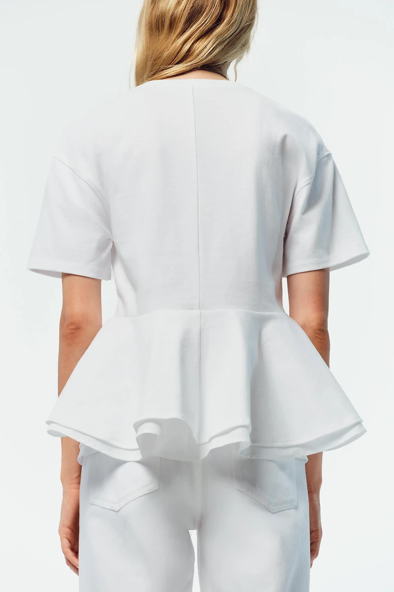 T-SHIRT PÉPLUM