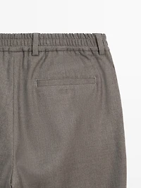 Cool wool blend trousers