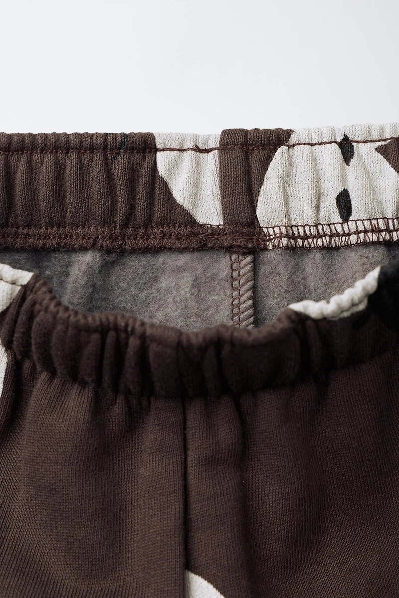 SNOWMEN PRINT JOGGING SET