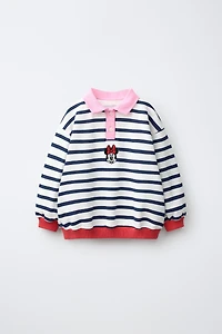 MINNIE MOUSE © DISNEY STRIPED POLO SHIRT