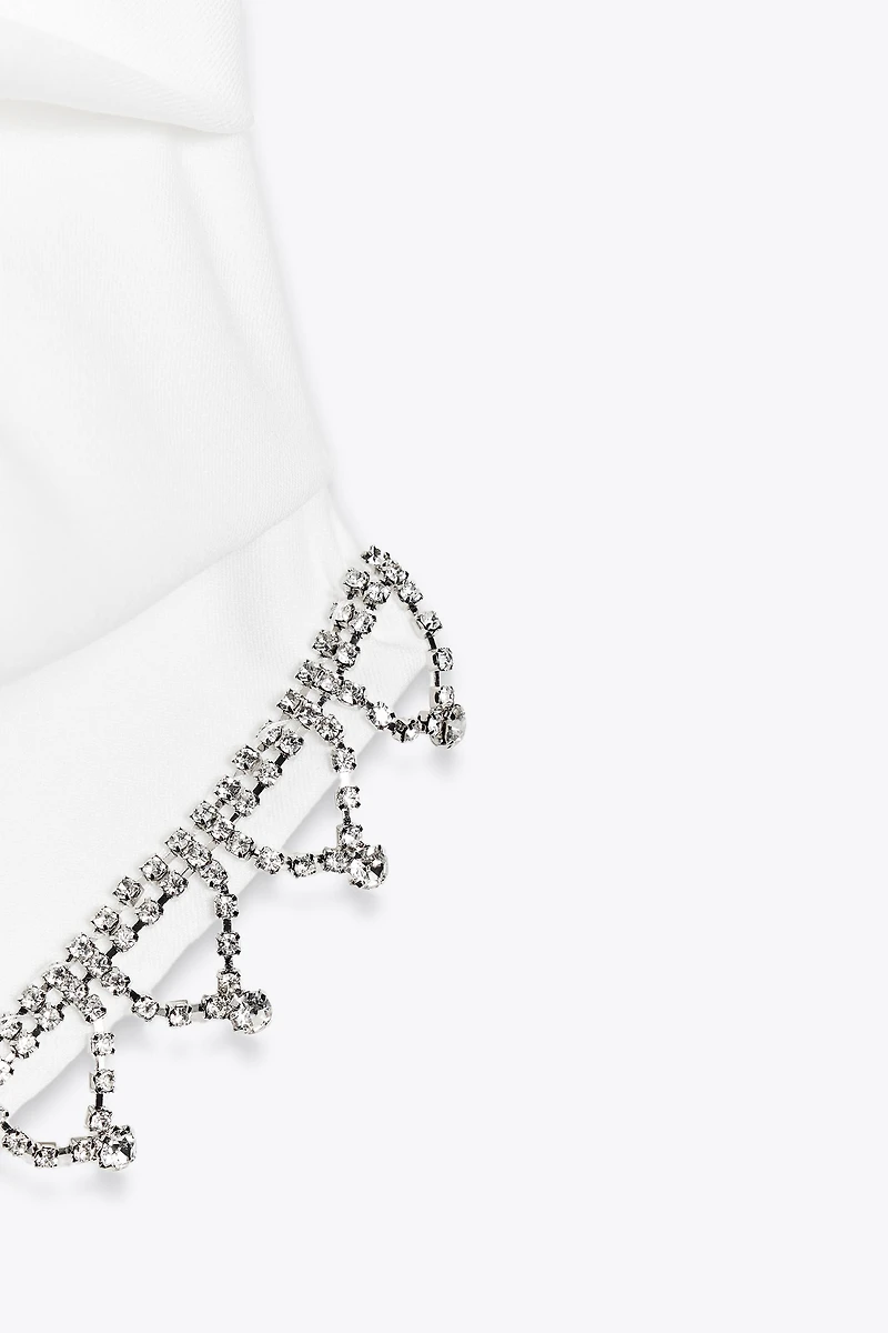 JEWEL STRAPLESS TOP
