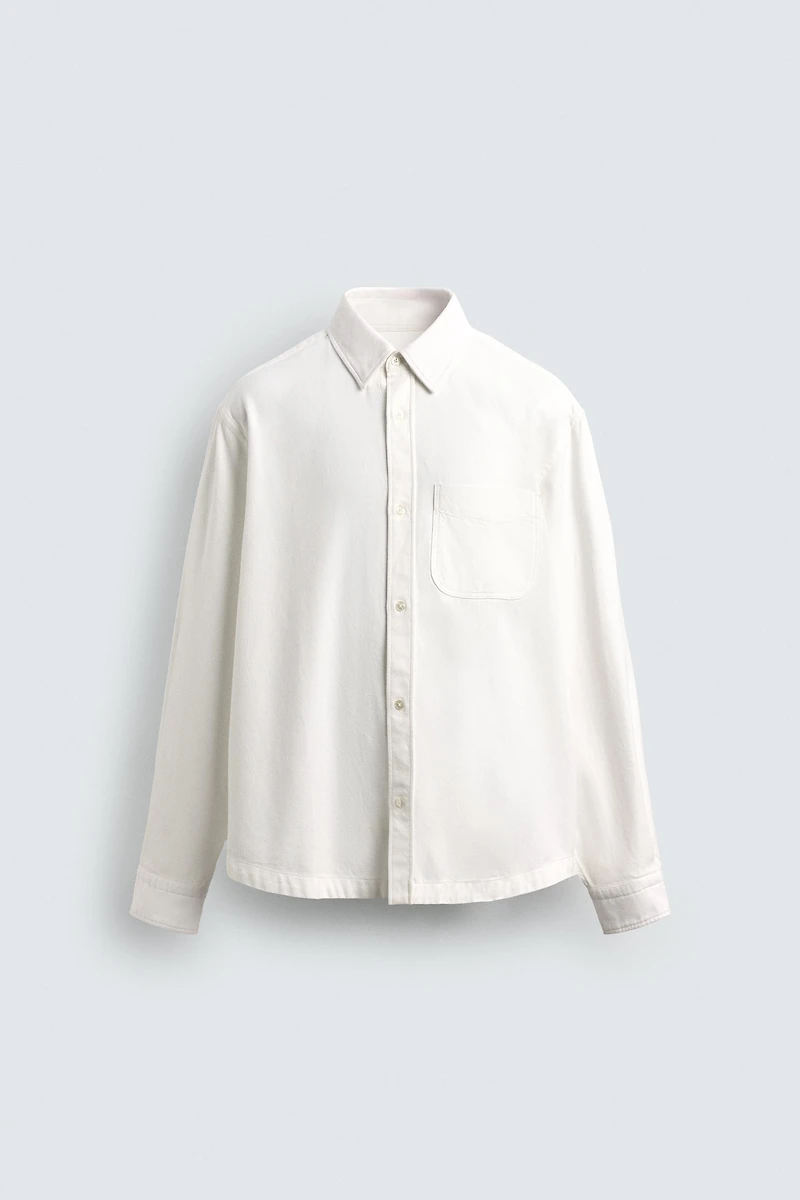 TEXTURED POCKET SHIRT