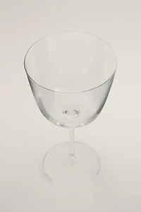 VERRE À VIN CRISTALLIN BASE PLATE