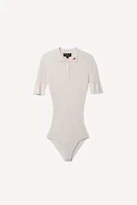 WILLY CHAVARRIA X ZARA EXTRA-FINE RIB KNIT BODYSUIT