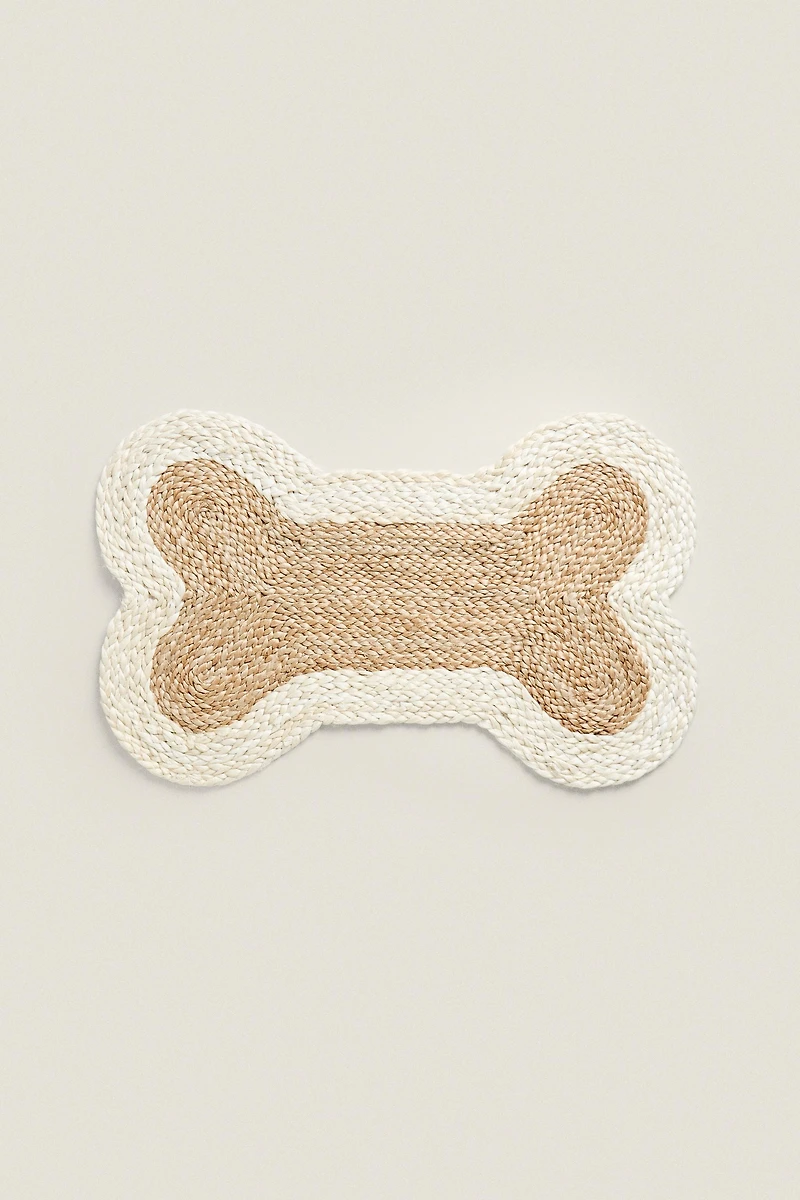 JUTE BONE PET AREA RUG