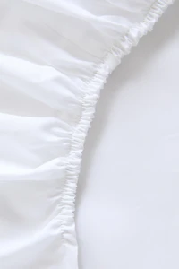 DRAP-HOUSSE PERCALE DE COTON | 30 CM HAUTEUR (500 FILS)