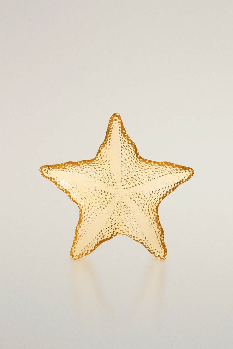 STARFISH GLASS BOWL