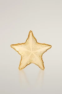 STARFISH GLASS BOWL