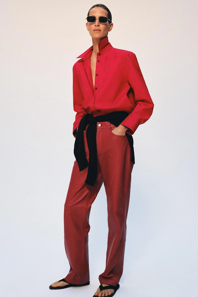 ZW COLLECTION LIMITED EDITION 100% LEATHER PANTS
