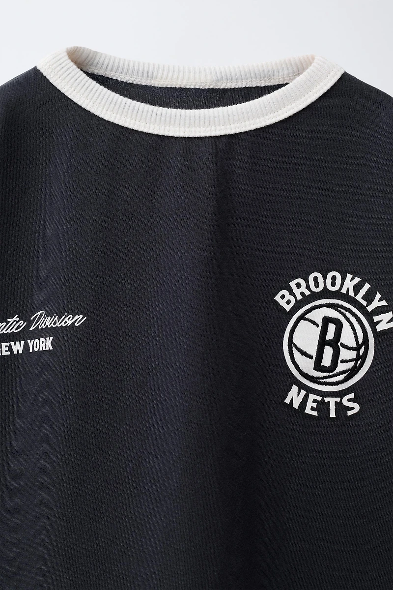 BROOKLYN NETS NBA PRINT T-SHIRT