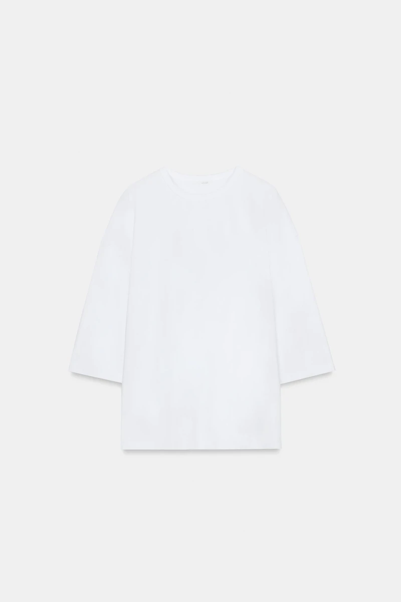 RUSTIC THREE-QUARTER SLEEVE T-SHIRT