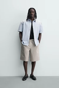 SHORT À CARREAUX TEXTUR