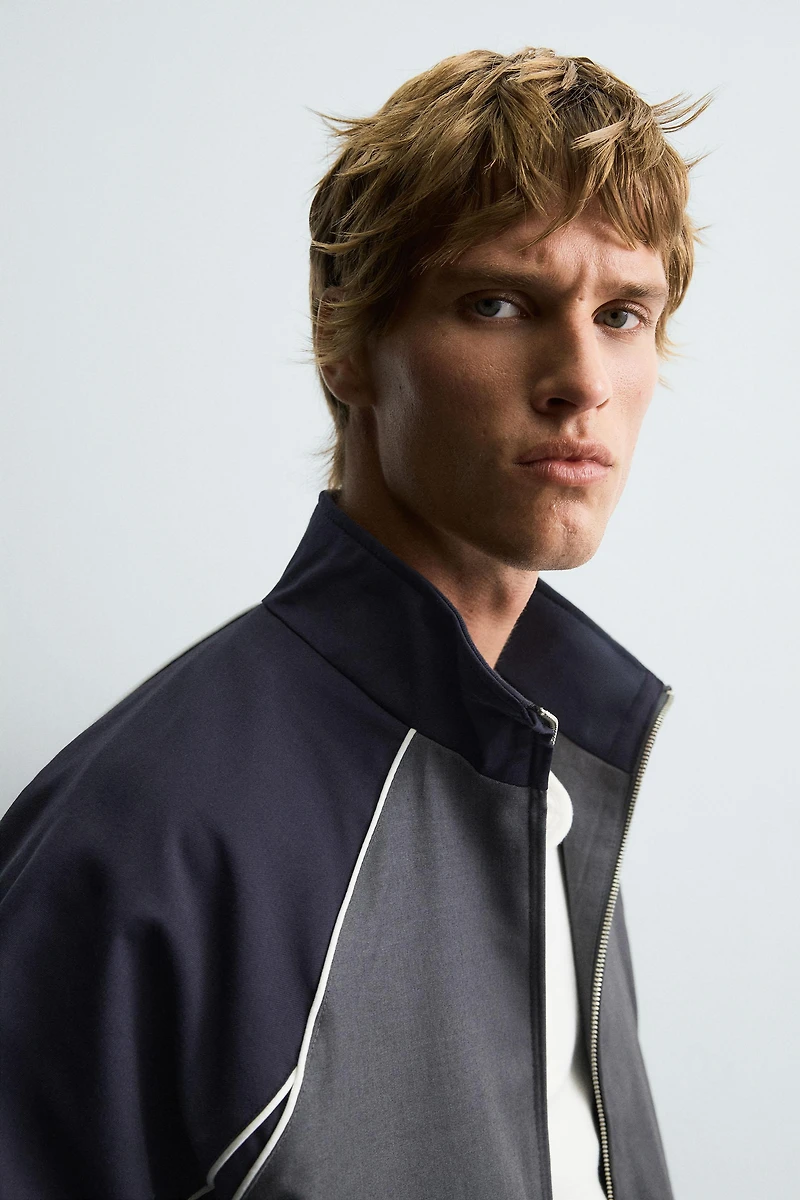 COLOR BLOCK CONTRAST JACKET